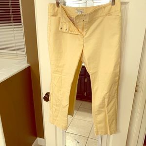 Pale yellow pants - nice & comfortable